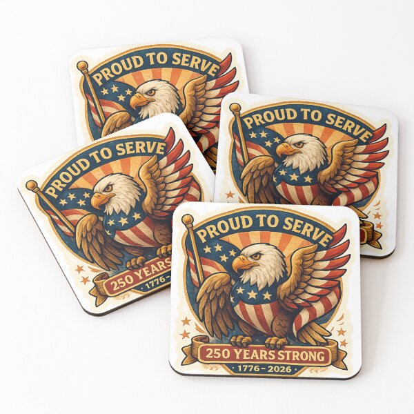Item preview, 250th Anniversary of the USA - 250 Years Strong – Freedom is America's Patriot Love designed and sold by Collins Design.