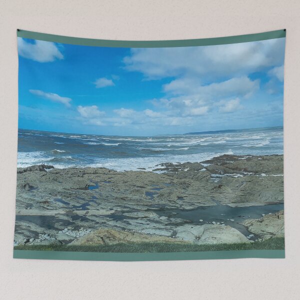 Item preview, STORM WAVES SEASCAPE BIDEFORD BAY WESTWARD HO! DEVON designed and sold by Richard Brookes Photography.