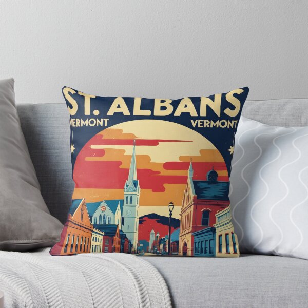 Item preview, St Albans Vermont 1950s USA Vintage Travel Tourism 2 designed and sold by TravelersGems.