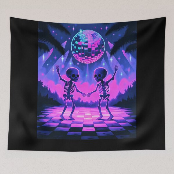 Item preview, Disco Skeleton Party designed and sold by IreneCanovi.