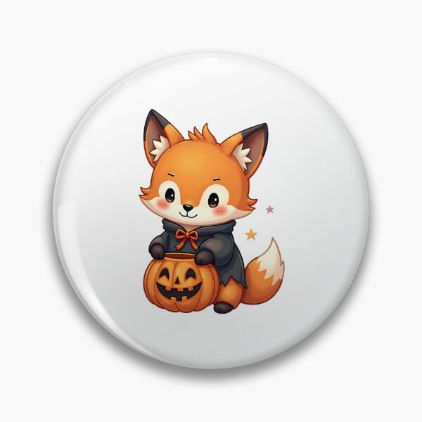 Item preview, Halloween Fox, Cute Fox, Spooky Fox, Woodland Animal, Kawaii Fox, Halloween Costume, Fox Lover Gift designed and sold by ArtDesignTp.