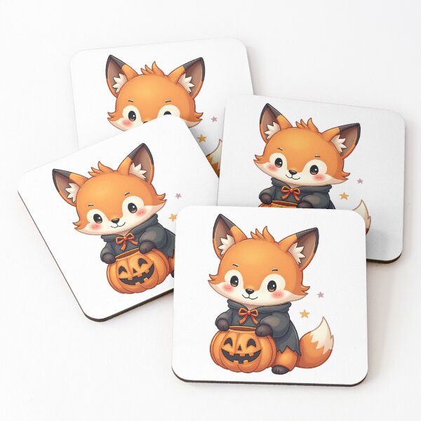 Item preview, Halloween Fox, Cute Fox, Spooky Fox, Woodland Animal, Kawaii Fox, Halloween Costume, Fox Lover Gift designed and sold by ArtDesignTp.