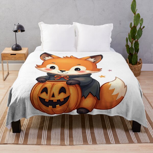 Item preview, Halloween Fox, Cute Fox, Spooky Fox, Woodland Animal, Kawaii Fox, Halloween Costume, Fox Lover Gift designed and sold by ArtDesignTp.