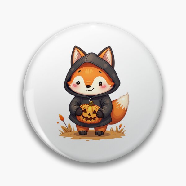Item preview, Halloween Fox, Spooky Fox, Cute Woodland Animal, Kawaii Halloween Fox, Fox Lover Gift, Trick or Treat designed and sold by ArtDesignTp.