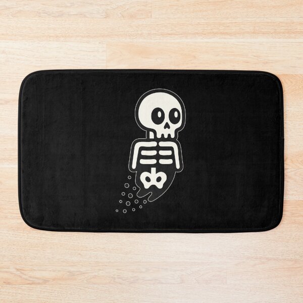 Aperçu de l'œuvre Squelette fantôme mignon – SPOOQY Bones créée et vendue par SPOOQY studio.