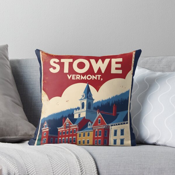 Item preview, Stowe Vermont 1950s USA Vintage Travel Tourism 2 designed and sold by TravelersGems.