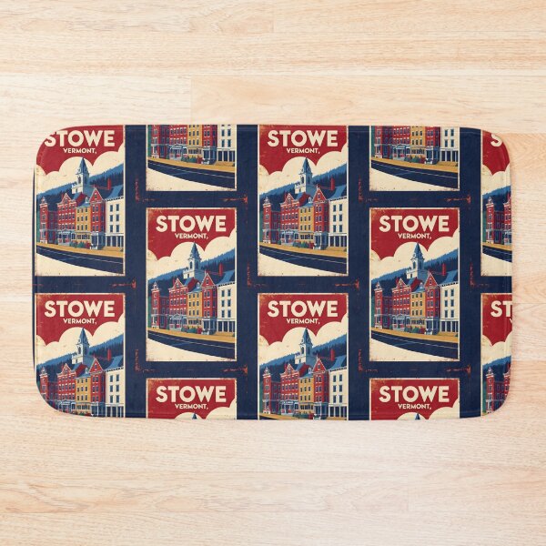 Item preview, Stowe Vermont 1950s USA Vintage Travel Tourism 2 designed and sold by TravelersGems.