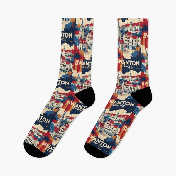 Item preview, Swanton Vermont 1950s USA Vintage Travel Tourism 2 designed and sold by TravelersGems.