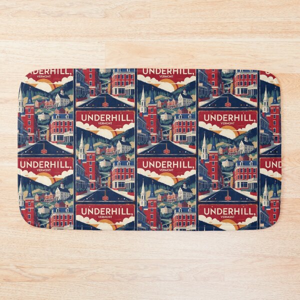 Item preview, Underhill Vermont 1950s USA Vintage Travel Tourism 2 designed and sold by TravelersGems.