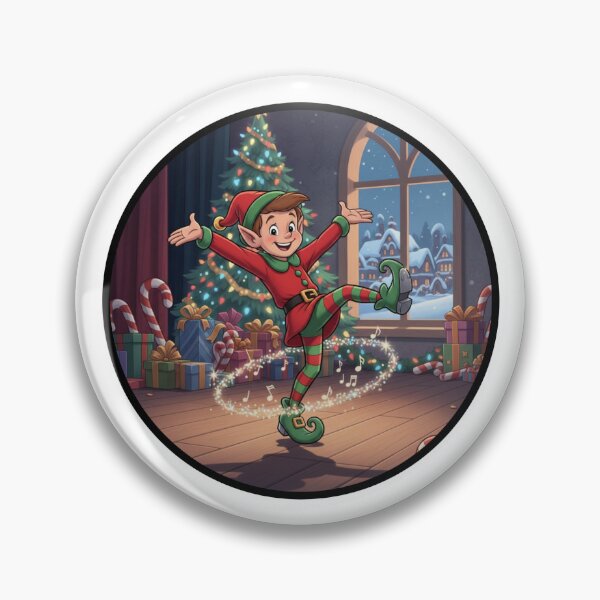 Item preview, Christmas Elf Tap Dancing  designed and sold by LostGirl049.
