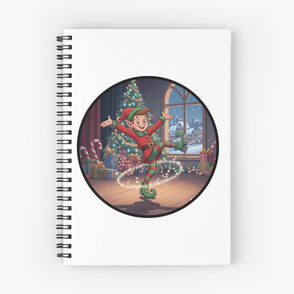 Item preview, Christmas Elf Tap Dancing  designed and sold by LostGirl049.