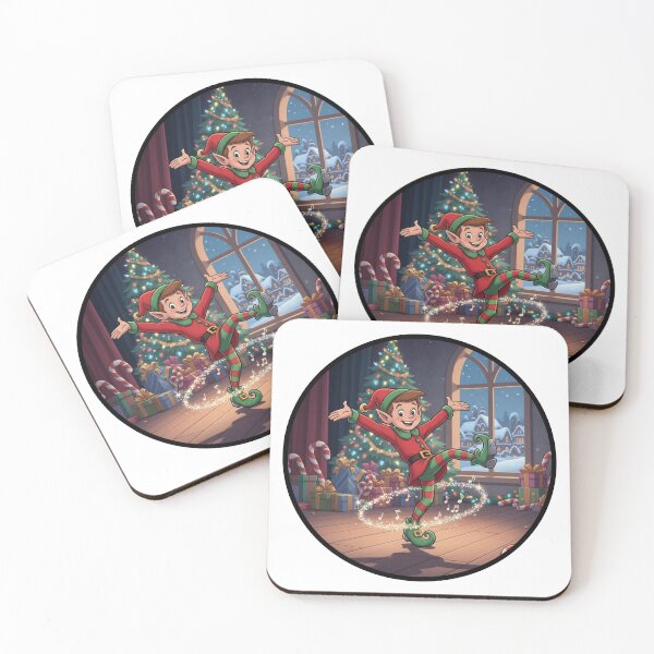 Item preview, Christmas Elf Tap Dancing  designed and sold by LostGirl049.