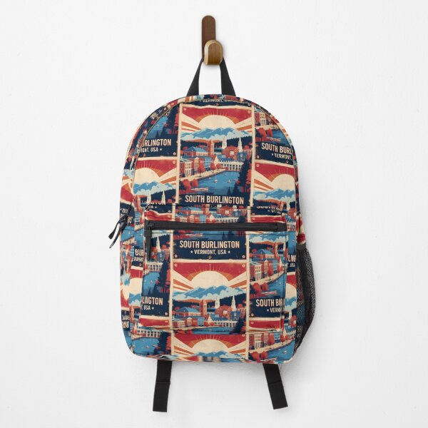 Item preview, South Burlington Vermont 1950s USA Vintage Travel Tourism designed and sold by TravelersGems.