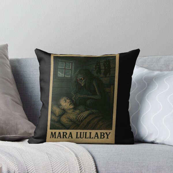 Item preview, Slavic Folklore Poster – Mara / Nightmare Demon, Dark Cottage Folk Horror designed and sold by JacobKAurumhead.