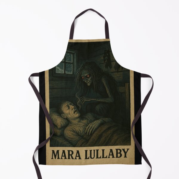Item preview, Slavic Folklore Poster – Mara / Nightmare Demon, Dark Cottage Folk Horror designed and sold by JacobKAurumhead.