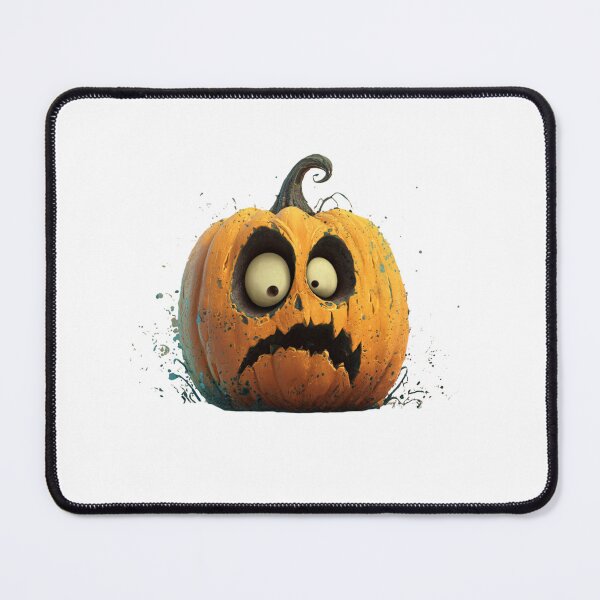 Item preview, Scared and Surprised Pumpkin Funny Spooky Halloween Design designed and sold by Inkspaced.