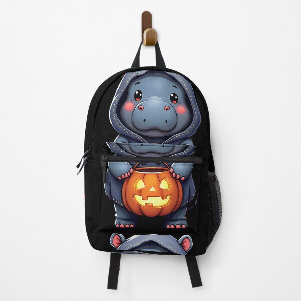 Item preview, Halloween Hippo, Ghost Animal, Cute Spooky Hippo, Kawaii Halloween, Trick or Treat, Funny Animal Gift designed and sold by ArtDesignTp.