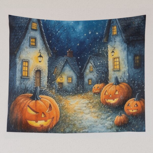 Item preview, Halloween village designed and sold by Dali RB.