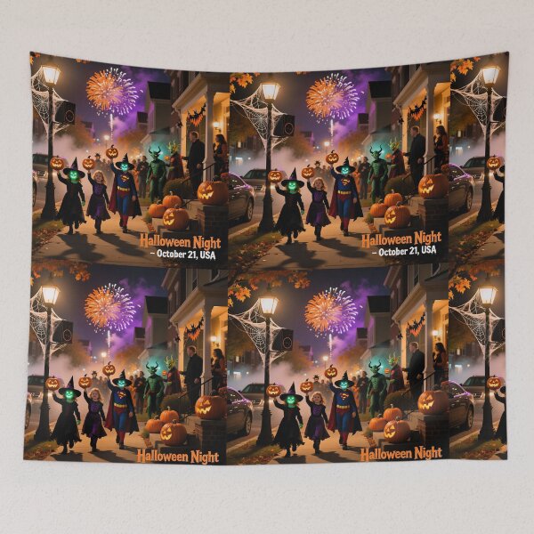 Item preview, Halloween Night designed and sold by casamomo.
