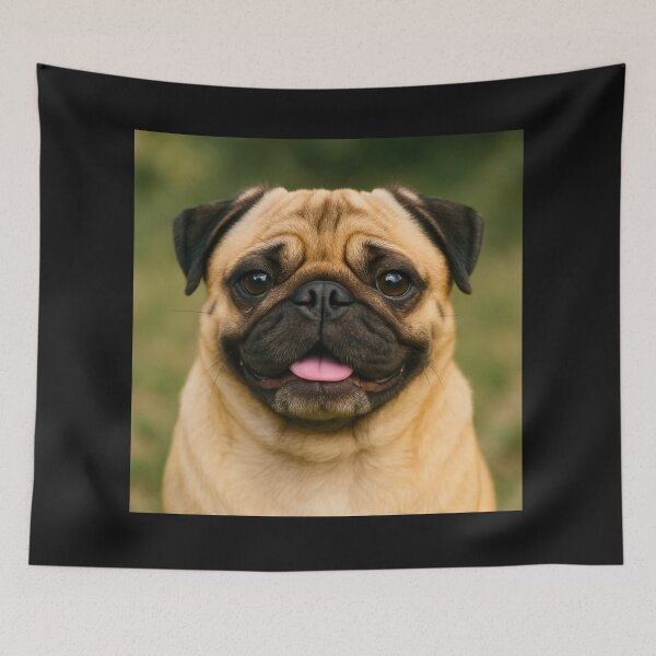 Item preview, Pug dog designed and sold by BackgroundND.
