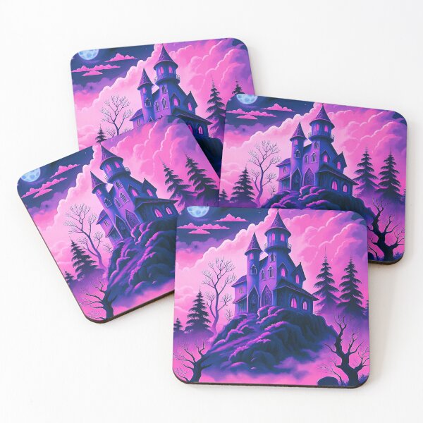 Item preview, Whimsigoth castle on a cliff designed and sold by IreneCanovi.