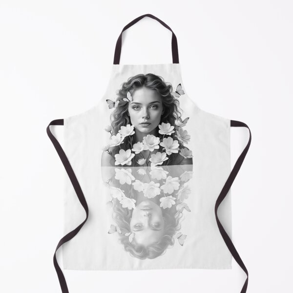Item preview, monochrome portrait of a woman designed and sold by luizcruz.
