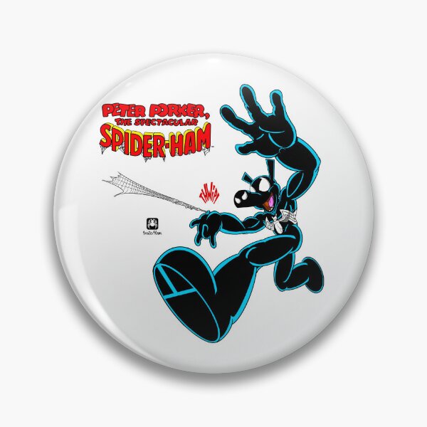 Item preview, Black Suit Spider-Ham “Thwip” designed and sold by TDFSpiderHam.