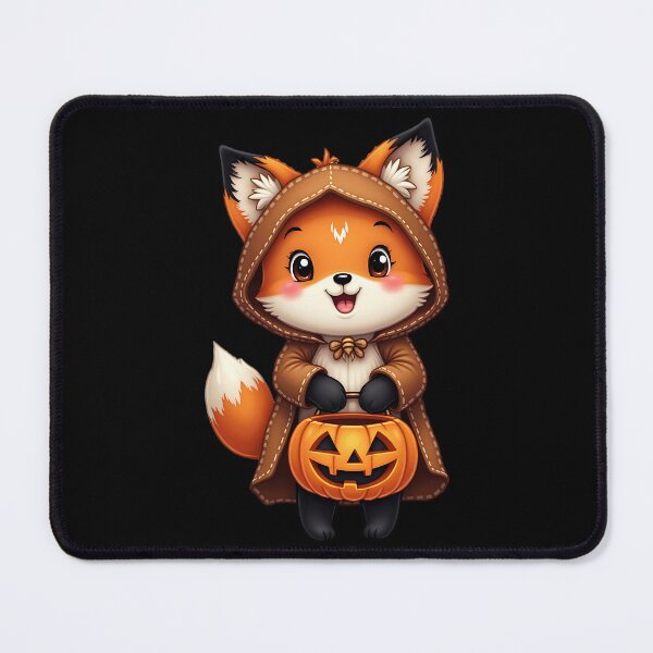 Item preview, Halloween Fox, Spooky Fox, Woodland Animal, Trick or Treat, Cute Fox Art, Kawaii Halloween, Pumpkin Fox, Fox Lover Gift, Autumn Animal Design, Halloween Costume Fox designed and sold by ArtDesignTp.