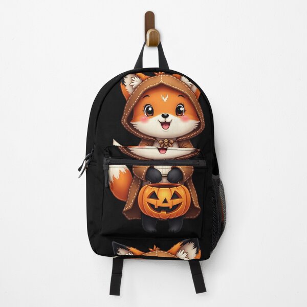 Item preview, Halloween Fox, Spooky Fox, Woodland Animal, Trick or Treat, Cute Fox Art, Kawaii Halloween, Pumpkin Fox, Fox Lover Gift, Autumn Animal Design, Halloween Costume Fox designed and sold by ArtDesignTp.