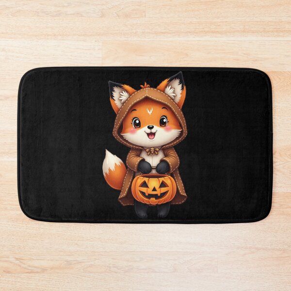 Item preview, Halloween Fox, Spooky Fox, Woodland Animal, Trick or Treat, Cute Fox Art, Kawaii Halloween, Pumpkin Fox, Fox Lover Gift, Autumn Animal Design, Halloween Costume Fox designed and sold by ArtDesignTp.