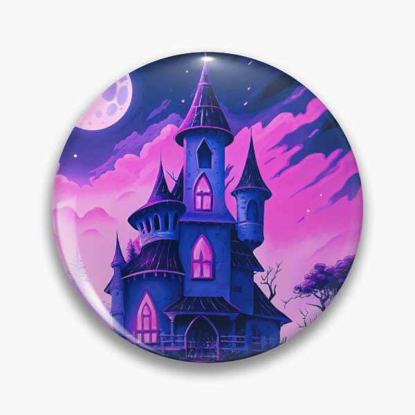 Item preview,  Whimsigoth castle on a cliff designed and sold by IreneCanovi.