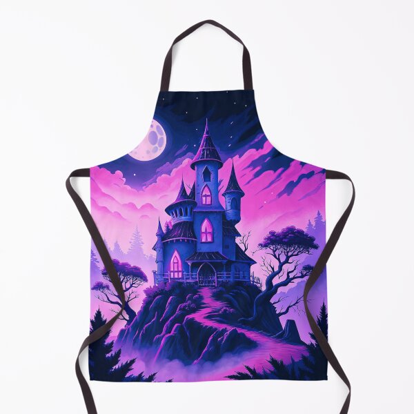 Item preview,  Whimsigoth castle on a cliff designed and sold by IreneCanovi.