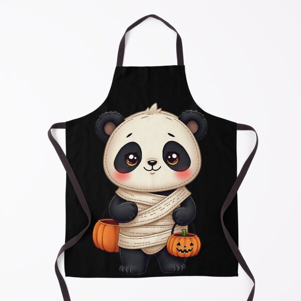 Item preview, Halloween Panda, Mummy Panda, Spooky Panda, Cute Panda Art, Trick or Treat Panda, Kawaii Halloween, Pumpkin Panda, Funny Animal Design, Halloween Costume Panda, Panda Lover Gift designed and sold by ArtDesignTp.