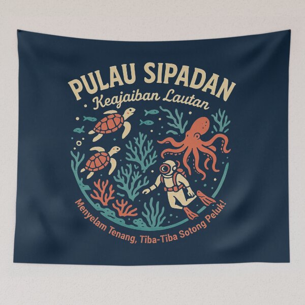 Item preview, Pulau Sipadan Wonders Beneath the Waves designed and sold by EdvvinStudios.