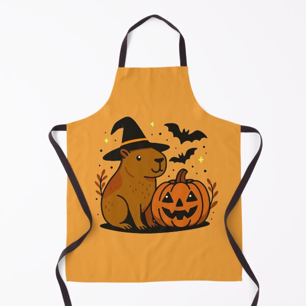Item preview, Spooky Capybara with bats designed and sold by MonroysMakes.