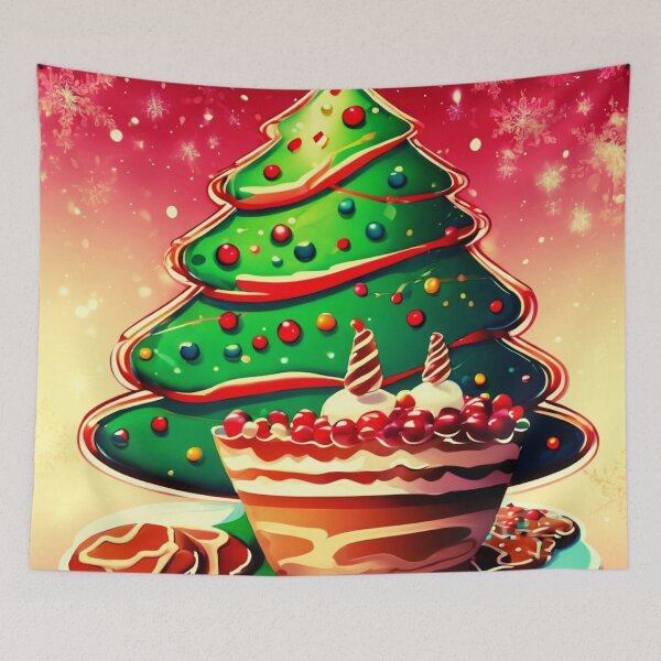 Item preview, Sugar-Coated Christmas Tree  designed and sold by Zofia Sosnecka.