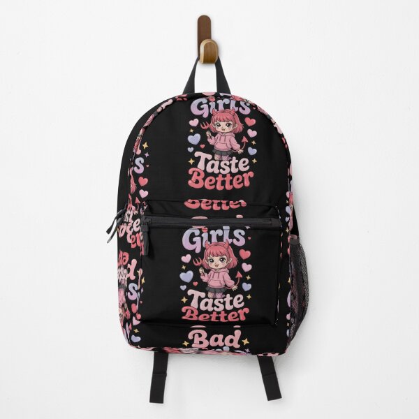 Item preview, Bad Girls Taste Better Kawaii Devil Girl Cute Anime designed and sold by ArtFeverShop.