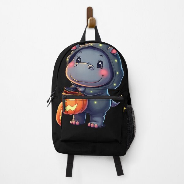 Item preview, Halloween Hippo, Pajama Hippo, Cute Halloween Animal, Trick or Treat Hippo, Kawaii Hippo, Pumpkin Lover, Funny Hippo Art, Spooky Animal, Halloween Costume, Fall Animal Design designed and sold by ArtDesignTp.