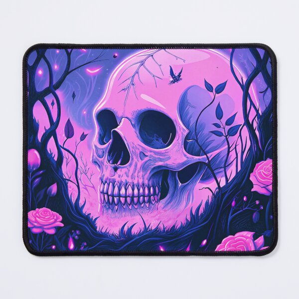 Item preview, Botanical Skull Glow designed and sold by IreneCanovi.