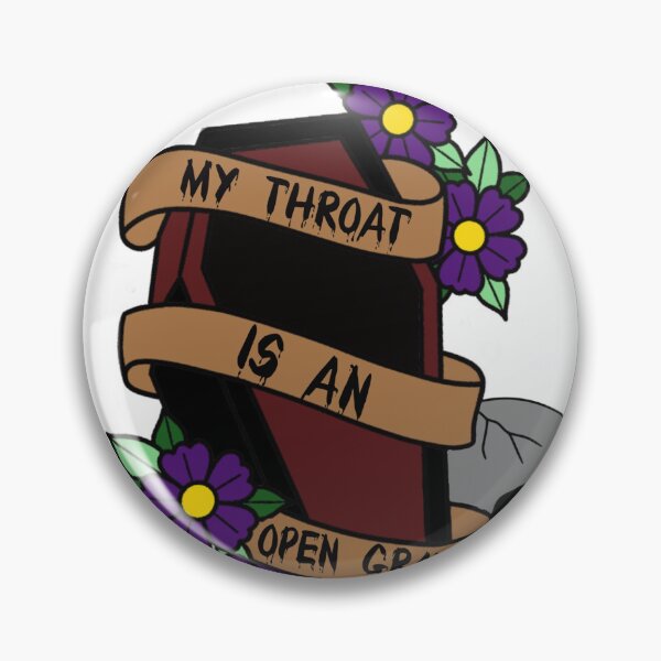 Item preview, My Throat Is An Open Grave  designed and sold by Lifeispeachy9.
