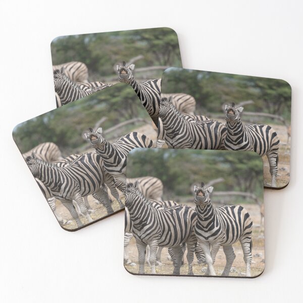 Item preview, Savanna Laughter — Playful Zebras of Etosha designed and sold by DavideAntoniani.