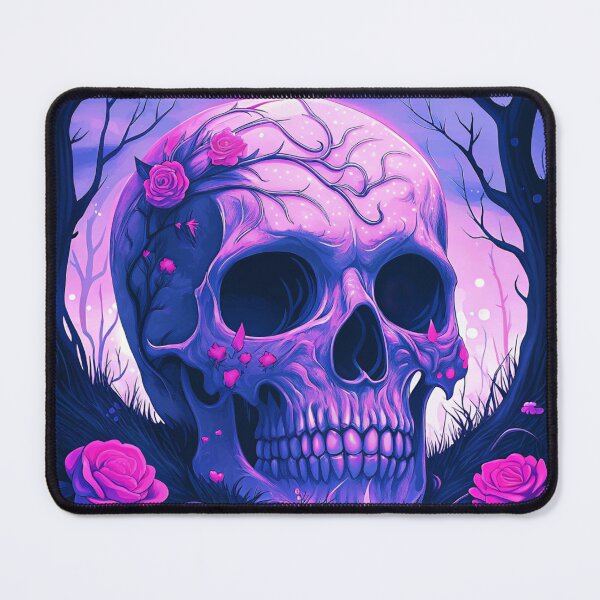 Item preview, Botanical Skull Glow designed and sold by IreneCanovi.