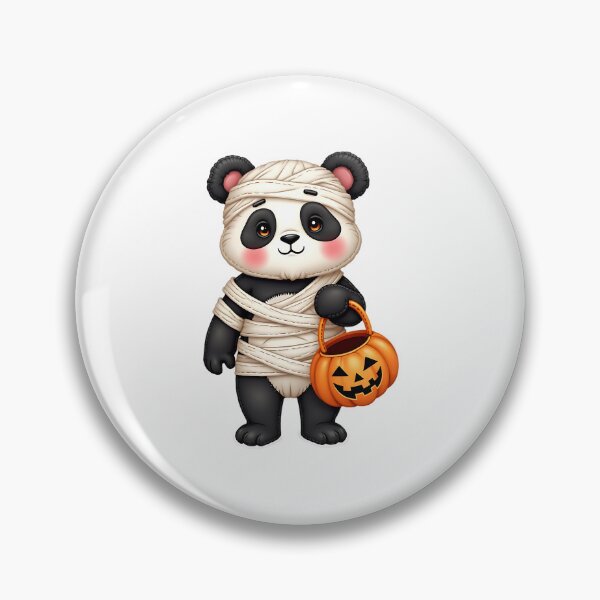 Item preview, Halloween Panda, Mummy Panda, Spooky Panda, Trick or Treat, Cute Panda Halloween, Kawaii Panda, Pumpkin Panda, Funny Animal Art, Halloween Costume, Panda Lover designed and sold by ArtDesignTp.