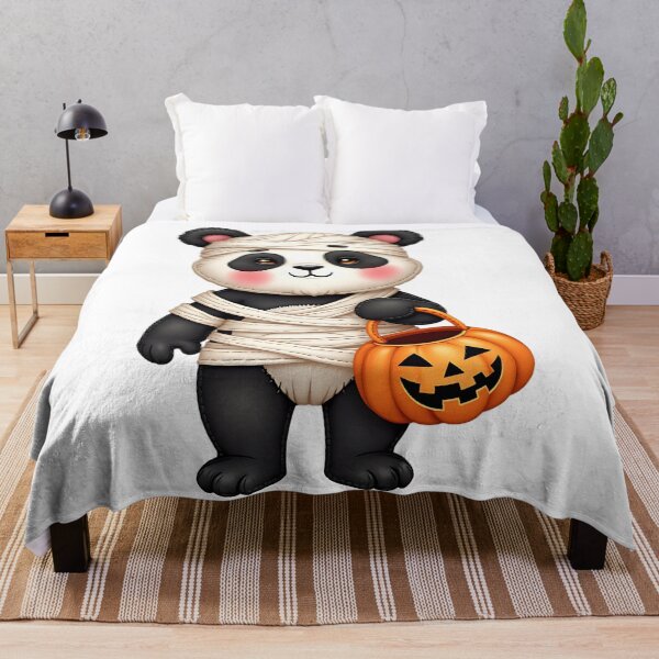 Item preview, Halloween Panda, Mummy Panda, Spooky Panda, Trick or Treat, Cute Panda Halloween, Kawaii Panda, Pumpkin Panda, Funny Animal Art, Halloween Costume, Panda Lover designed and sold by ArtDesignTp.