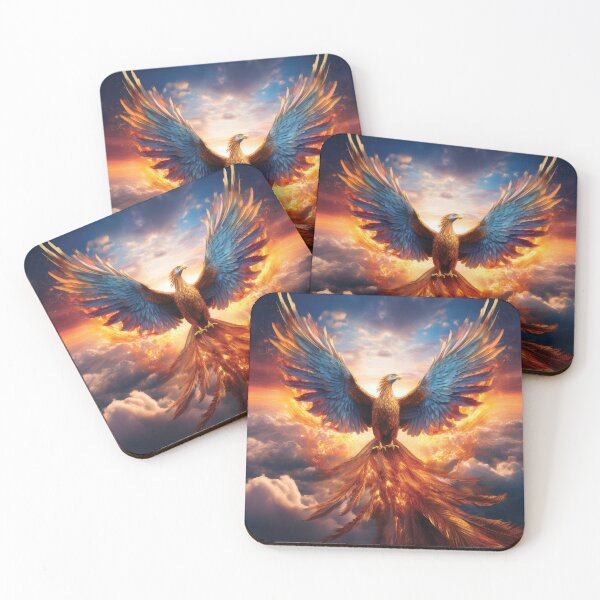 Item preview, Majestic Phoenix with Radiant Wings designed and sold by MDKey DESIGN.