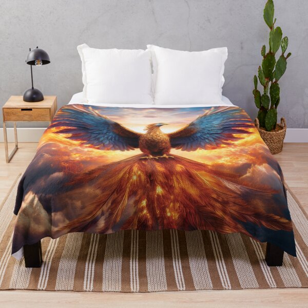 Item preview, Majestic Phoenix with Radiant Wings designed and sold by MDKey DESIGN.
