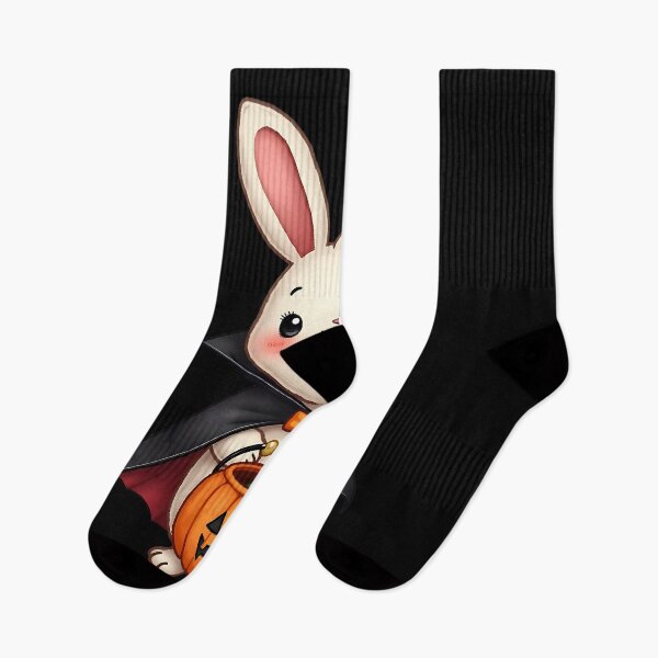 Item preview, Halloween Bunny, Vampire Bunny, Spooky Rabbit, Cute Halloween Animal, Trick or Treat Bunny, Kawaii Bunny, Pumpkin Rabbit, Funny Bunny Art, Halloween Costume, Bunny Lover Gift designed and sold by ArtDesignTp.