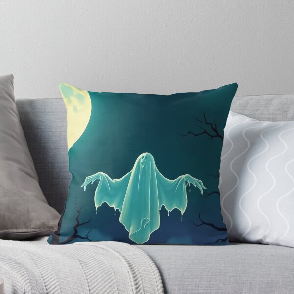 Item preview, Ghost Rising Over the Moonlit Marsh designed and sold by ArtComixHaven.