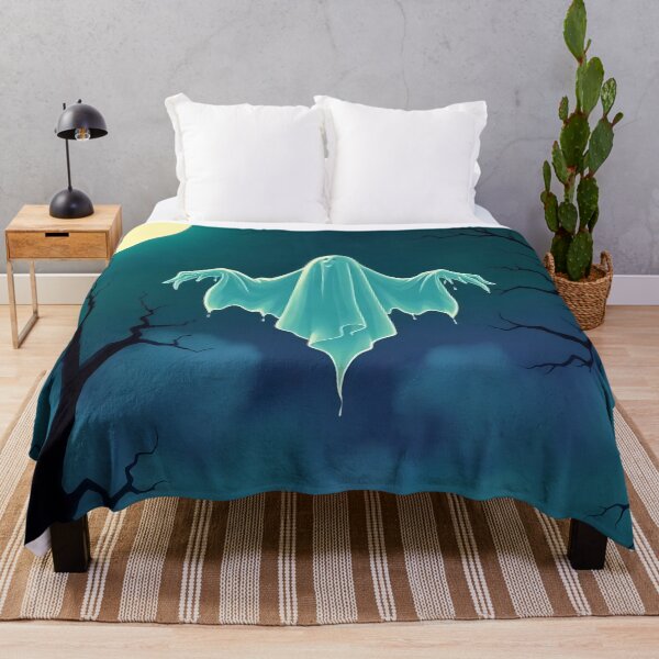 Item preview, Ghost Rising Over the Moonlit Marsh designed and sold by ArtComixHaven.