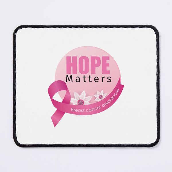 Item preview, Hope Matters Breast Cancer Awareness Pink Ribbon Design designed and sold by Basferr..